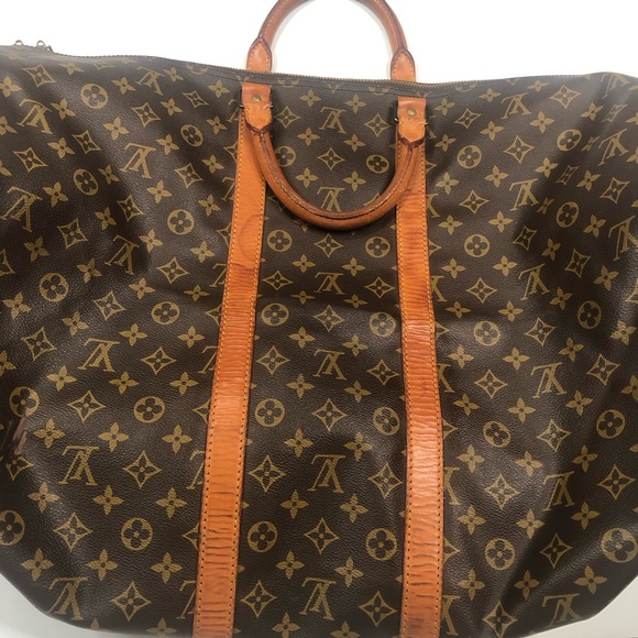 Louis Vuitton Vintage Monogram Keepall 55 Duffle Bag — Authentic. Includes COA ~ - Picture 2 of 9